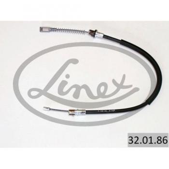 Cable de freno de estacionamiento LINEX 32.01.86 Derecha
