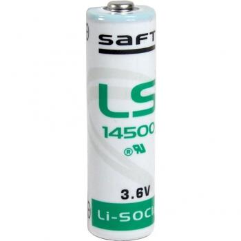 Batería de Litio AA 3.6V Saft LS14500 - 2600 mAh