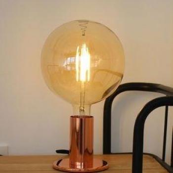 Bombilla LED Bubble XL 4W E27 ámbar Ø16x26 cm