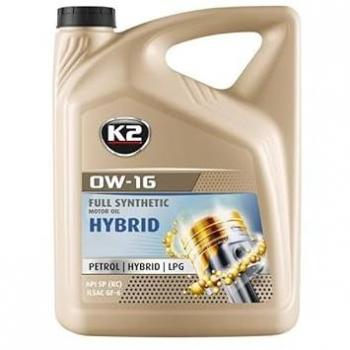 K2 0W-16 HYBRID Aceite para motores híbridos, 5L