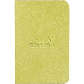 Conjunto de 2 minilibros Rhodia 117205C - Líneas horizontales - 7x10,5
