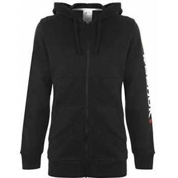 Reebok Te Bl FZ Hoodie Sudadera, Hombre, Negro, S