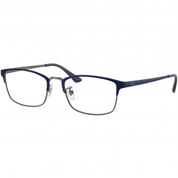 Ray-Ban RX8772D Asian Fit 1241 Armazones para Hombre Azules, Lentes Recetadas, Gafas Graduadas