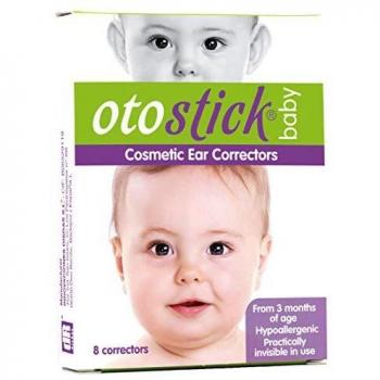 Otostick Bebé | Correctores estéticos para orejas separadas | Contiene 8 correctores + 1 gorro | A partir de 3 meses.