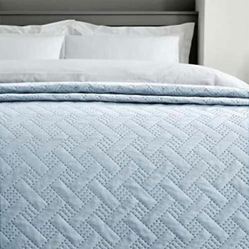 MERCURY TEXTIL- Colcha Bouti Rombos para Verano y Entretiempo 100% Poliéster. Colchas Cubre Cama Fina, Ligera y Suave. Disponible en Todas Las Medidas