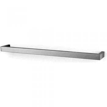 ZACK ZK40388 Barra Toalla 61,5 CM Linea, Metal, Plateado