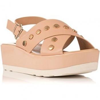 MTNG FUJY, Sandalias con Plataforma Mujer, Rosa