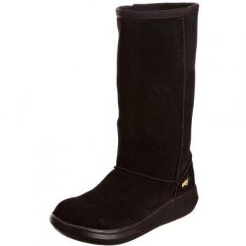 Rocket Dog Women's Sugardaddy Black Suede Pull-On Boots - Size UK 3