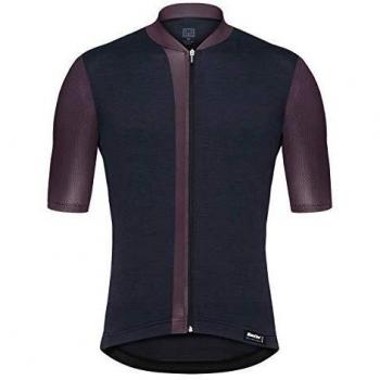 Santini Origine - Camiseta de Manga Corta para Hombre, Hombre, S994275ORIG, Burdeos, X-Large