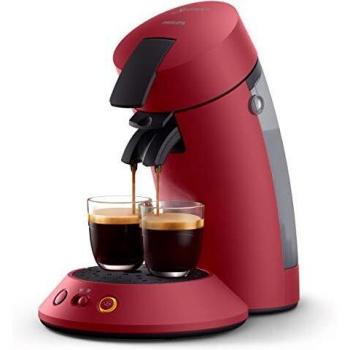 Philips CSA210/91 cafetera eléctrica en cápsulas SENSEO Original+, Rojo