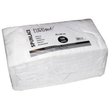 Bolsa 100 Toallas Spunlace Profesional Blanca