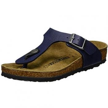 BIRKENSTOCK Gizeh, Zuecos Unisex niños, Azul