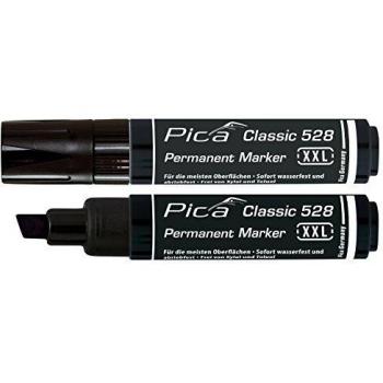 PICA 52846SB Marcador permanente tipo cincel Negro en blíster