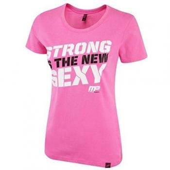 Musclepharm 413 Crew Neck, Camiseta mujer Morado