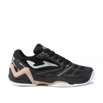 Joma Zapatillas Indoor T.SET Lady con detalle dorado, modelo SCARPE Joma T.set 2301 Nero Rosa Donna Tsels2301p