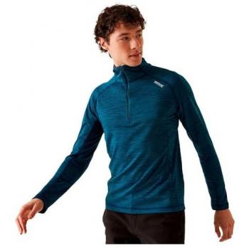 Regatta Men's Yonder II Moroccan Blue Half Zip Fleece Jacket - Size 5XL