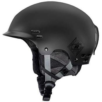 K2 Thrive Black Casco de esquí, Hombre, Negro, Small