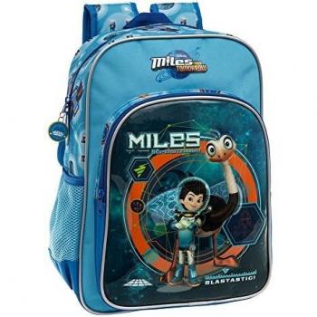 Miles del Futuro Mochila Adaptable a Carro, Color Azul, 19.2 Litros