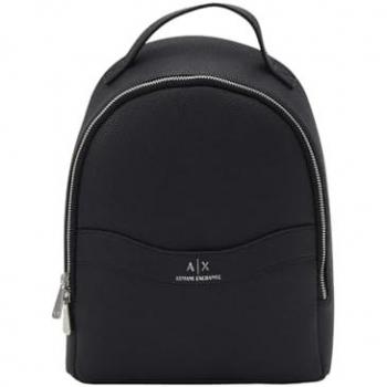 Armani Exchange Chic Black Bucket Backpack, Backpacks, female, Black, Size: ONE SIZE