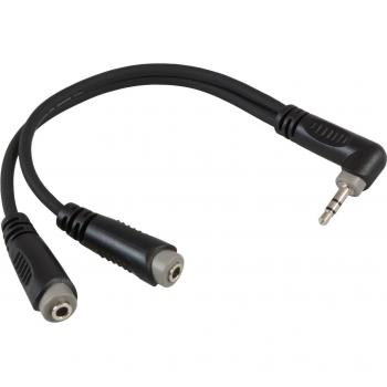 Pro Audio RAYC400 estéreo de 3,5 mm a 2x Enchufe estéreo de 3,5 mm de sockets Y-Cable adaptador