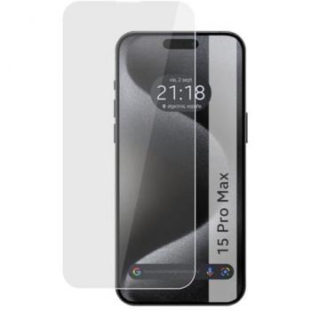 Protector Cristal Templado para iPhone 15 Pro Max (6.7) - Protección Contra Rasguños y Daños, Vidrio
