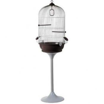 VOLTREGA Jaula 745 con PIE 40 Blanca 40X69 CM
