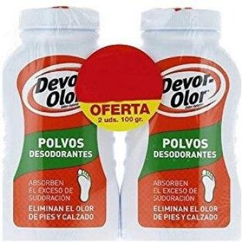 Devor Olor Double Pack Foot Deodorant Powder 2x100g