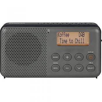 Radio Portátil Sangean DPR64 DAB+FMRDS Gris