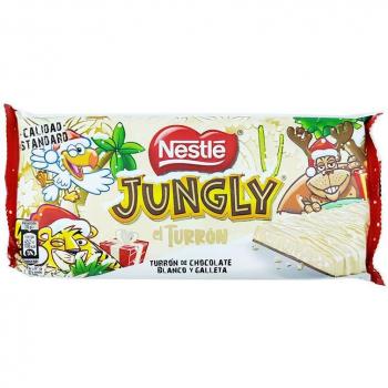 Turrón Nestlé Jungly Choco Blanco