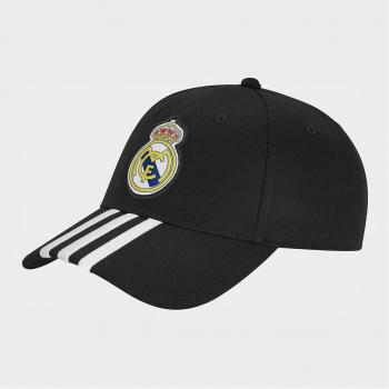 Gorra de fútbol adidas Real Madrid CF BB Cap, color negro, talla única