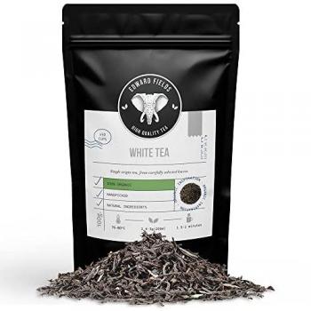 Té blanco orgánico a granel de origen único Vietnam - 100 g (Té blanco) - Edward Fields Tea ®, té bio recolectado a mano con ingredientes naturales y ecológicos, rinde hasta 50 tazas