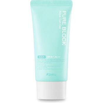 Correcto, el nombre del producto es [Apieu] Pure Block Aqua Sun Gel 50ml