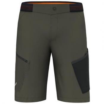 Salewa Pedroc 3 Dynastretch Cargo Short Hombre Verde Oscuro