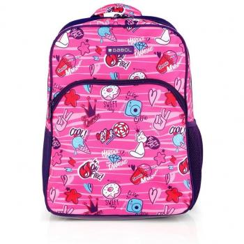 Mochila Gabol STICKER Waterproof 30x12x40 Cms