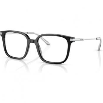 Prada PR 04ZV 1AB1O1 Men's Eyeglasses Black Size 52 (Frame Only) - Blue Light Block Available