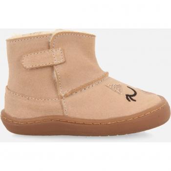 Gioseppo - Zapatillas deportivas de bebé niña Barefoot con bordado y cierre ajustable, Bota Esquimal bebé niña (hasta talla 30) Rosa