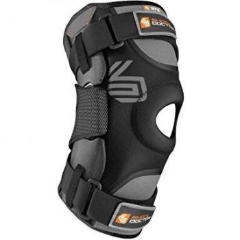 Shock Doctor 875 - Rodillera de hockey, Large, Negro