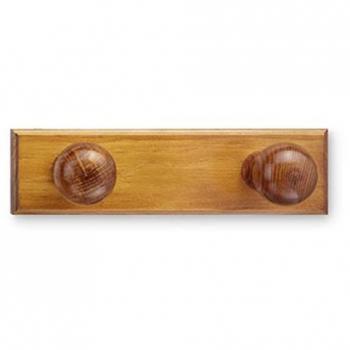 COLGADOR MADERA 2 P. MIEL
