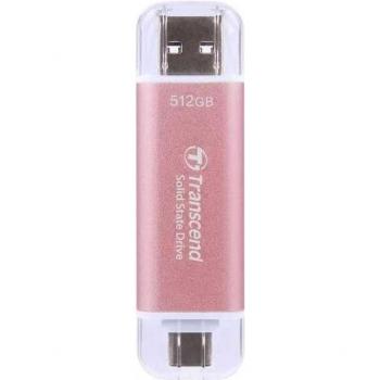 Transcend ESD310P SSD Externo Portátil 512GB Rosa USB 3.2 Gen 2x1