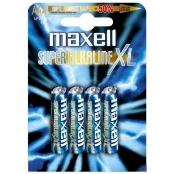 Maxell Super Alkaline AAA LR03 Batteries - 4 Pack