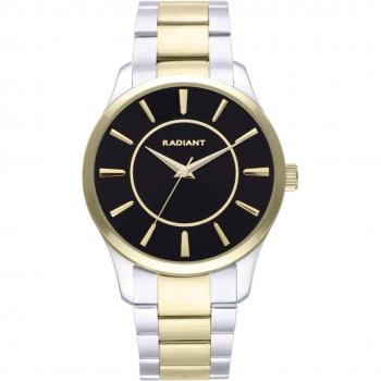 Radiant - Reloj de hombre Mallorca RA614202 con elegante correa plateada y gris.