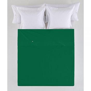 Sábana Encimera Verde Billar Combi 200 cm - 50% Algodón / 50% Poliéster - 144 Hilos - Alexandra House Living 280 x 270 cm