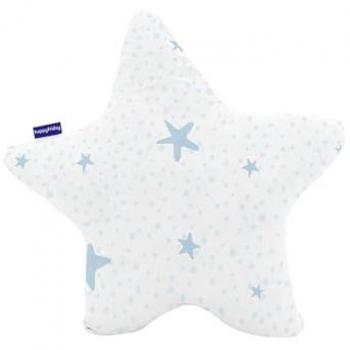 Cojín Estrella Azul HappyFriday 50x50 cm 100% Algodón Calidad 150