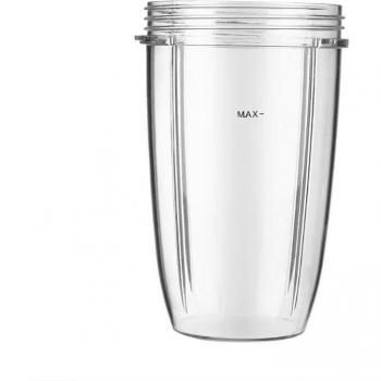 Copa de Reemplazo Transparente Universal 18/24/32oz para Exprimidor Nutribullet 600W/900W
