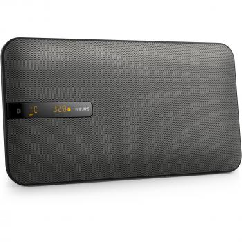 Philips BTM2660  - Microcadena plana Bluetooth, CD, USB, radio, con sonido potente, diseño, fácil de usar