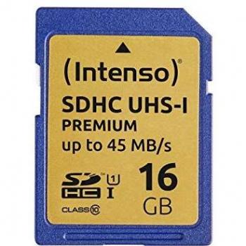 Intenso SDHC Card 16GB Class 10 UHS-I