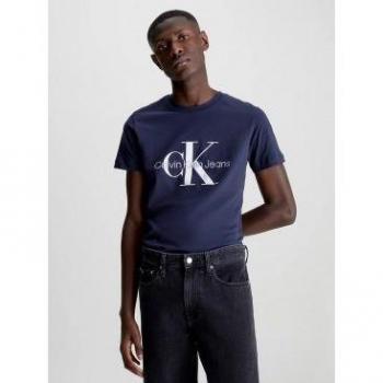 Camiseta Core Monogram Slim marino de Calvin Klein Jeans