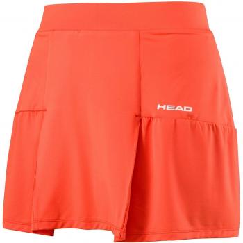 Head Club Skort Largo de la mujer, mujer, color Coral, tamaño small