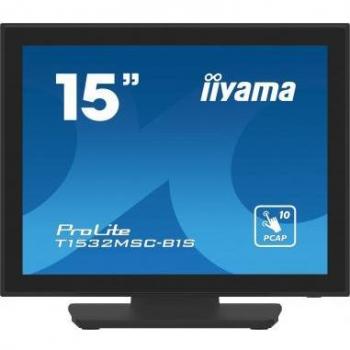 iiyama ProLite T1532MSC-B1S 15 XGA LCD Pantalla táctil para PC 1024 x 768 Pixeles Negro