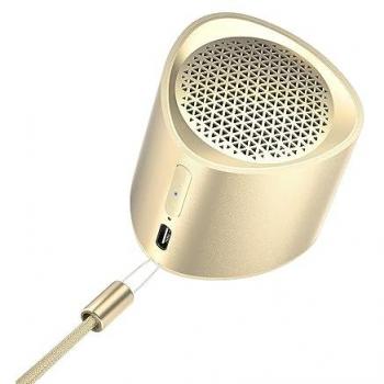 Altavoz Bluetooth Inalámbrico Tronsmart Nimo Gold 5W, Sonido Estéreo, Resistencia al Agua IPX7, 12h de Batería